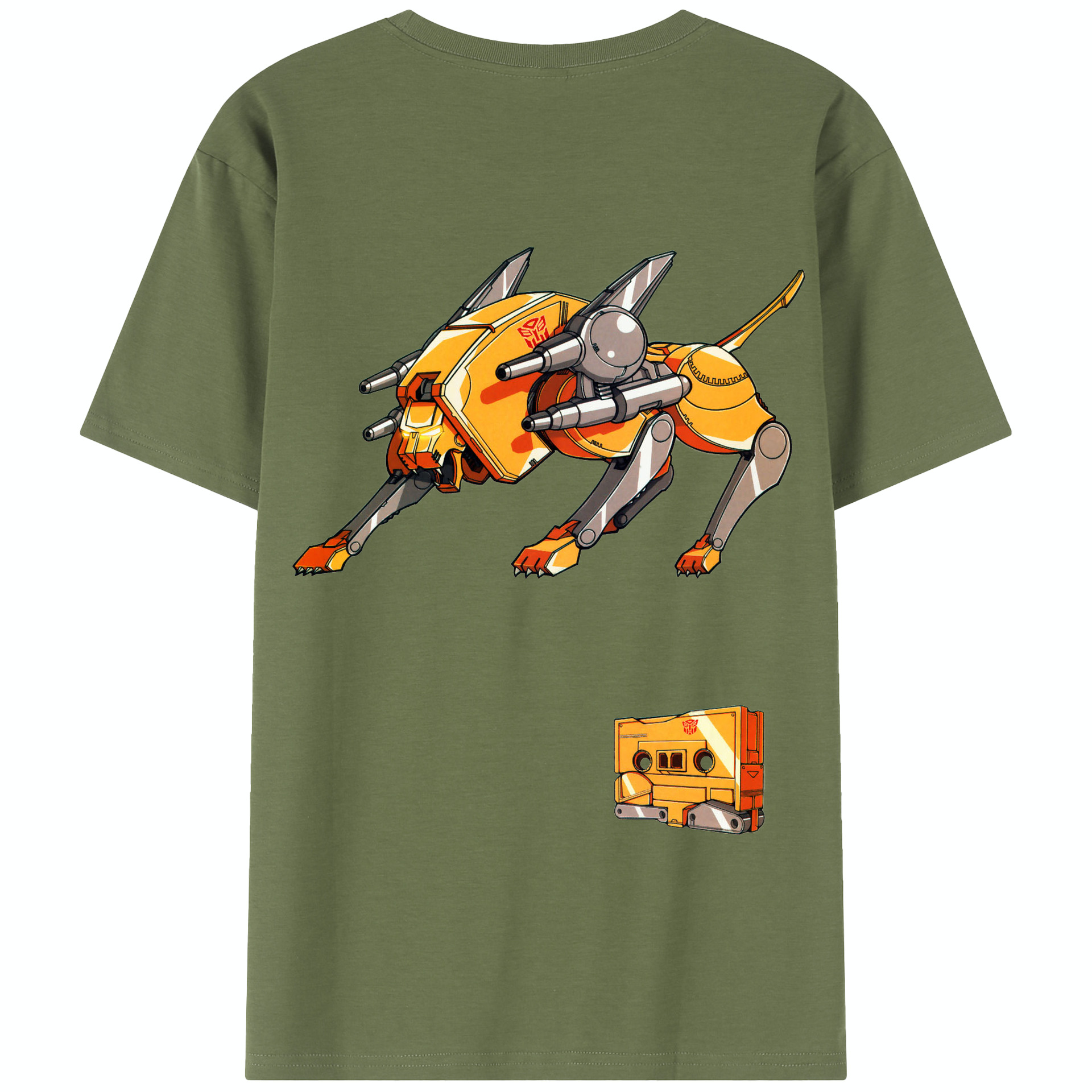 （画像用）  綿100％半袖Tシャツ（背面プリント）